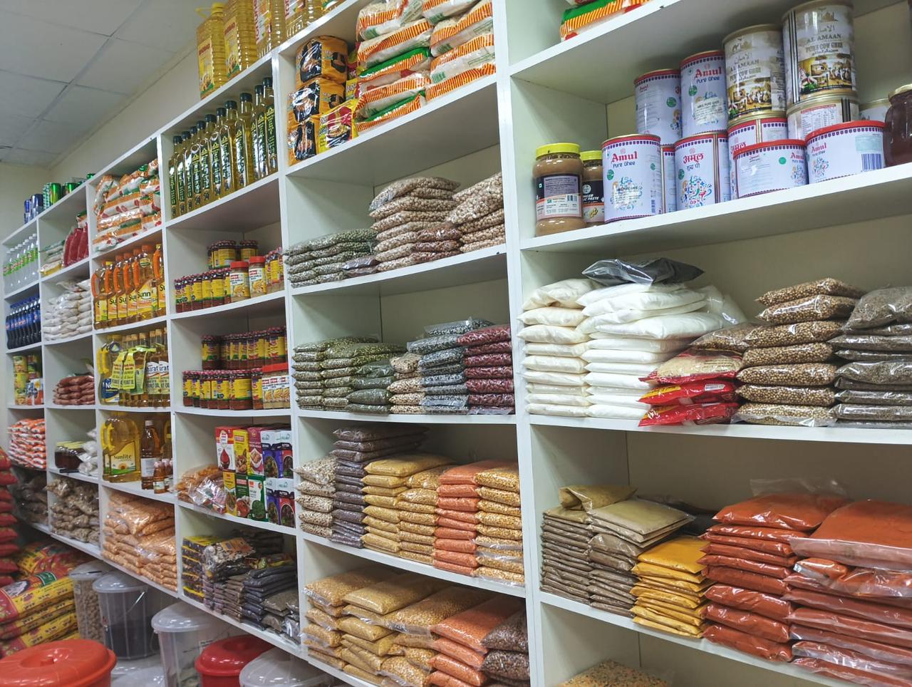 Store shelves